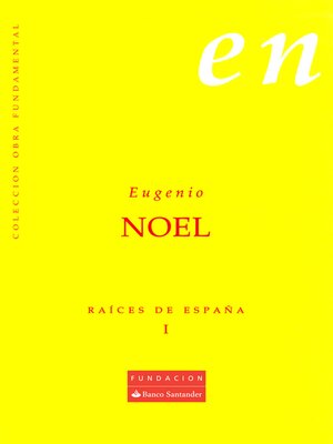 cover image of Raíces de España I